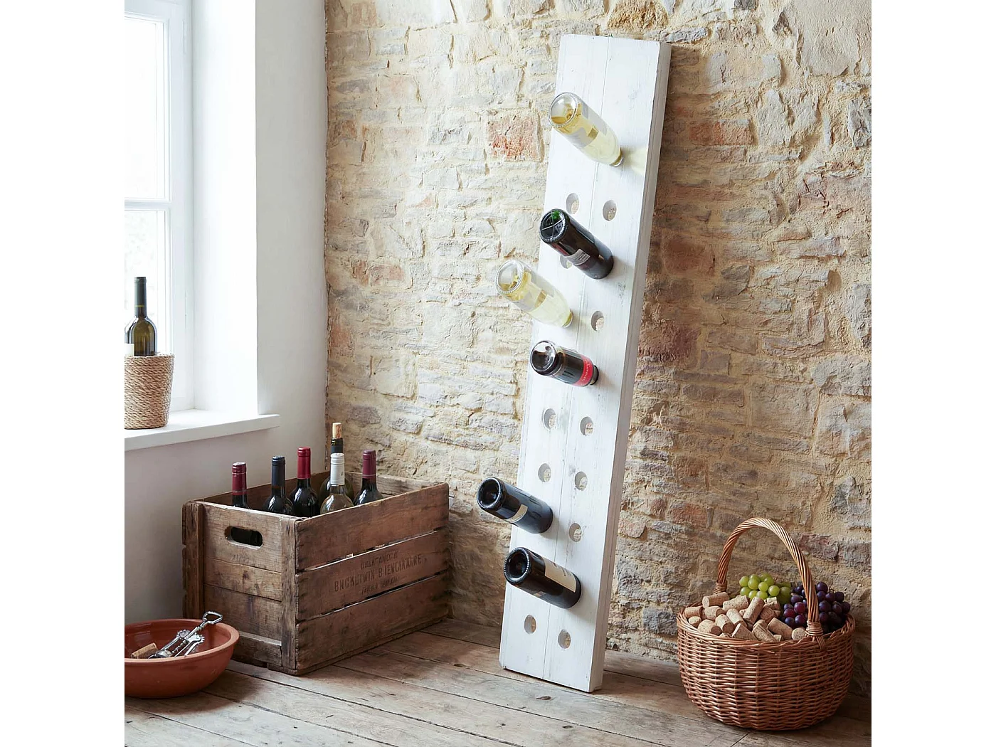 Decoratief trillend bord,  wit