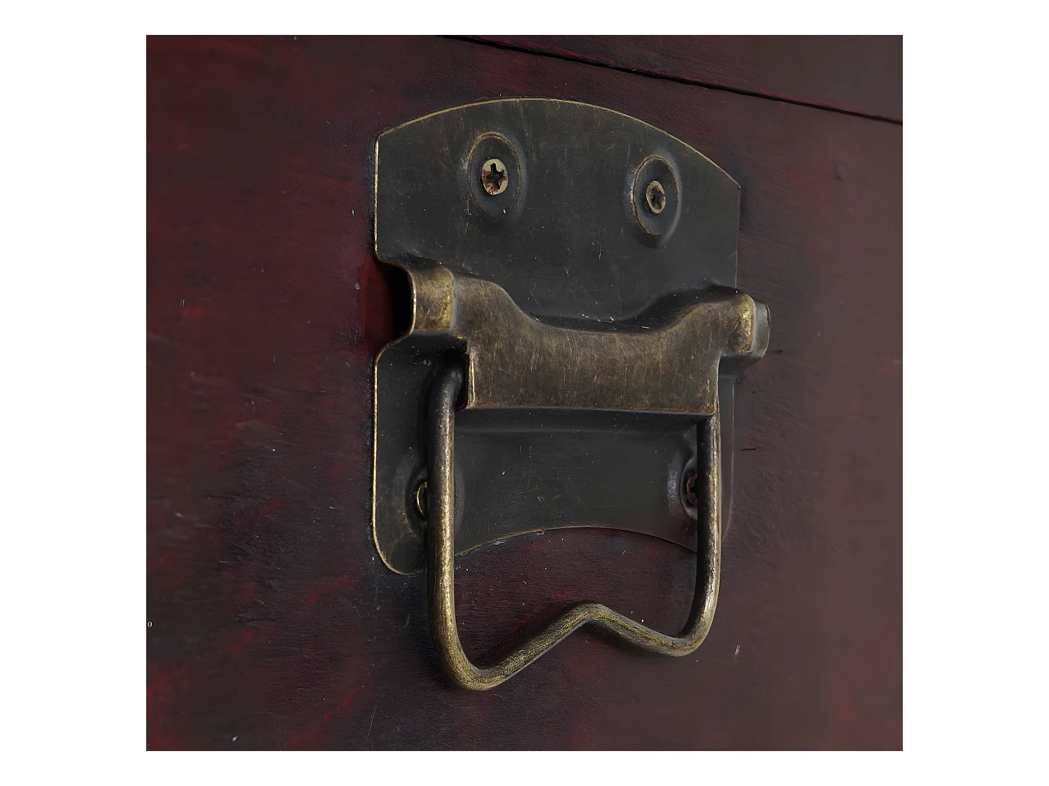 Wijnrek Rhone 20 flessen lade, Calvados wijnrek Houten rek, koloniale stijl, voor 20 flessen, met lade