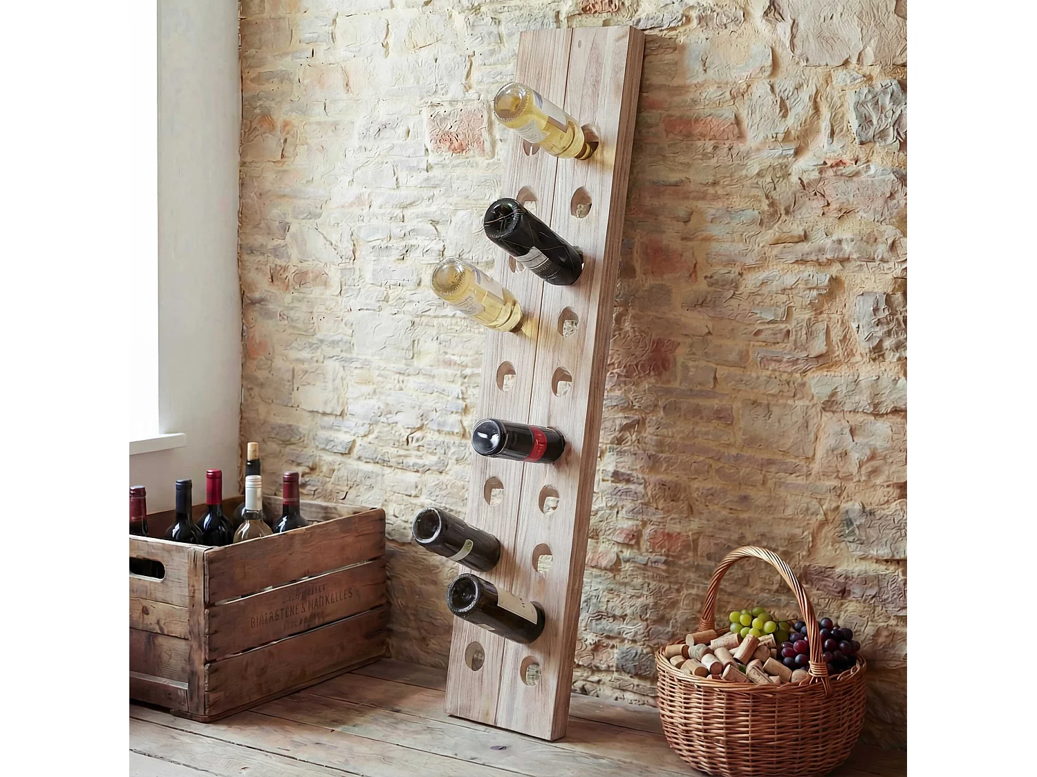 Decoratief trilbord,  naturelbruin