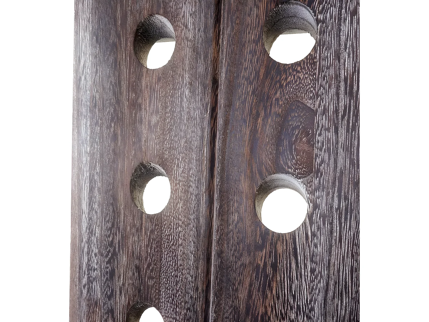 Placa vibratória decorativa,  castanho