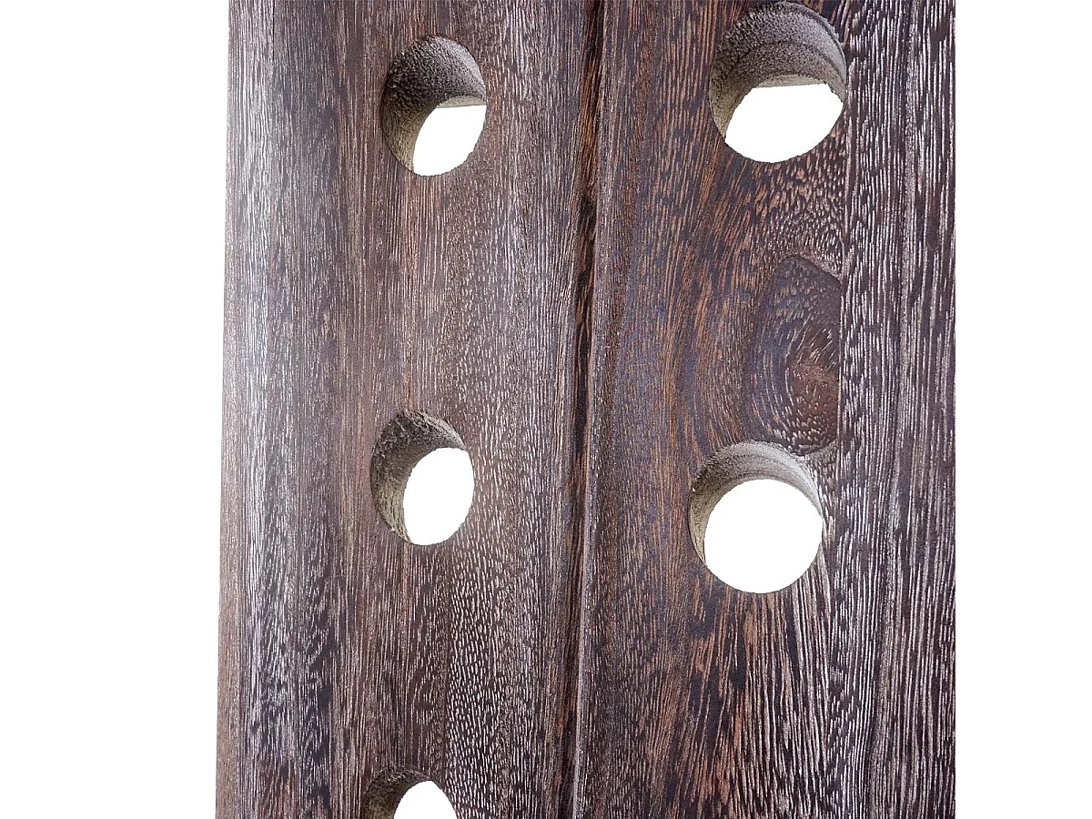 Tabla vibratoria decorativa,  marrón