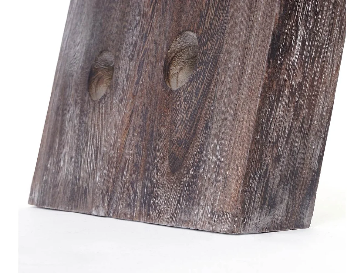 Tabla vibratoria decorativa,  marrón