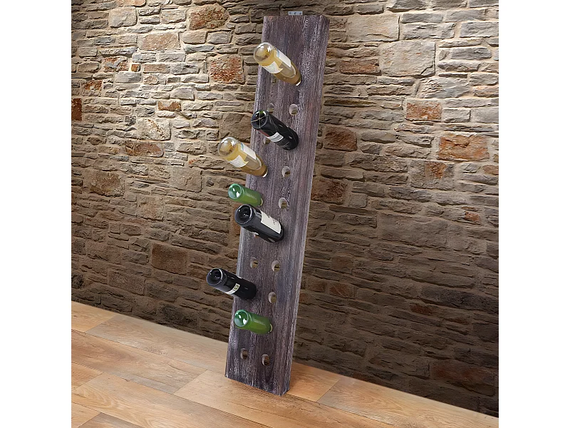 Placa vibratória decorativa,  castanho