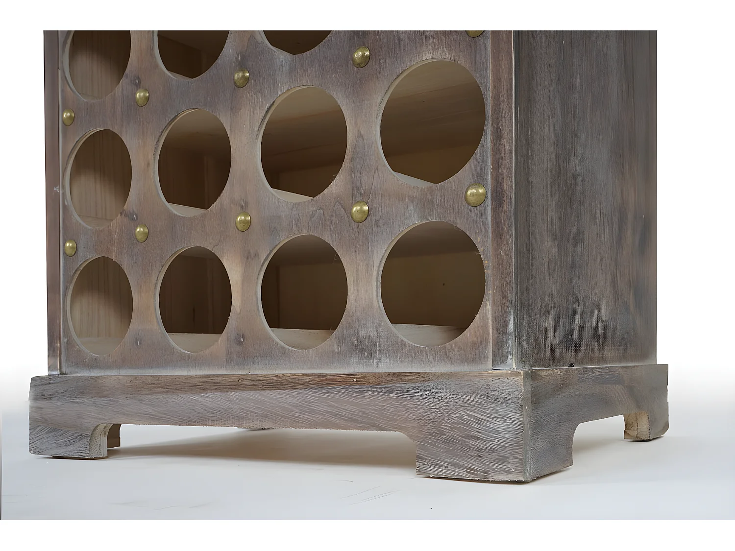 Weinregal Torre H324, Braun