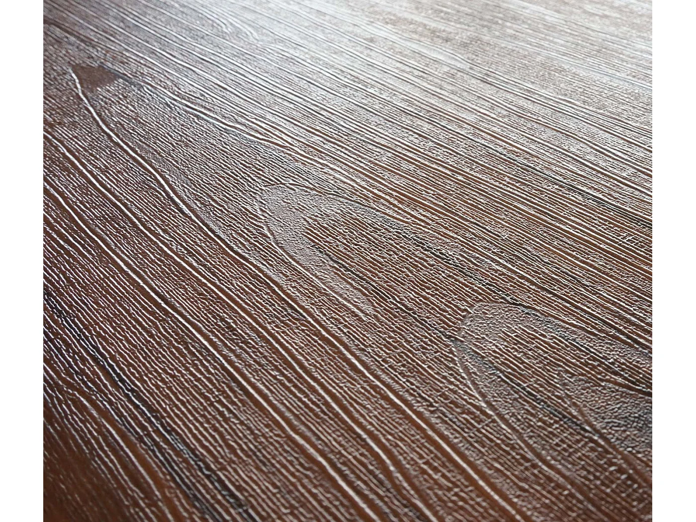 Bücherregal MCW-A27, Standregal Wohnregal, 121x80cm 3D-Struktur 4 Ebenen, Wildeiche-Optik