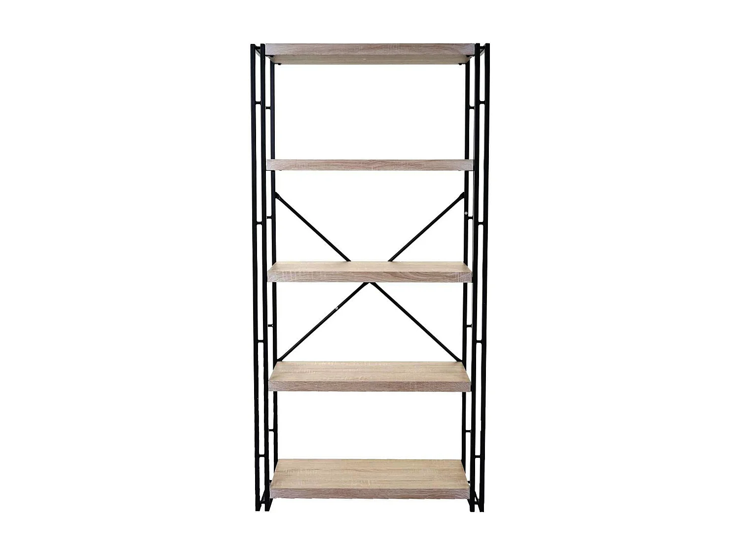 Bücherregal MCW-A27, Eiche-Optik