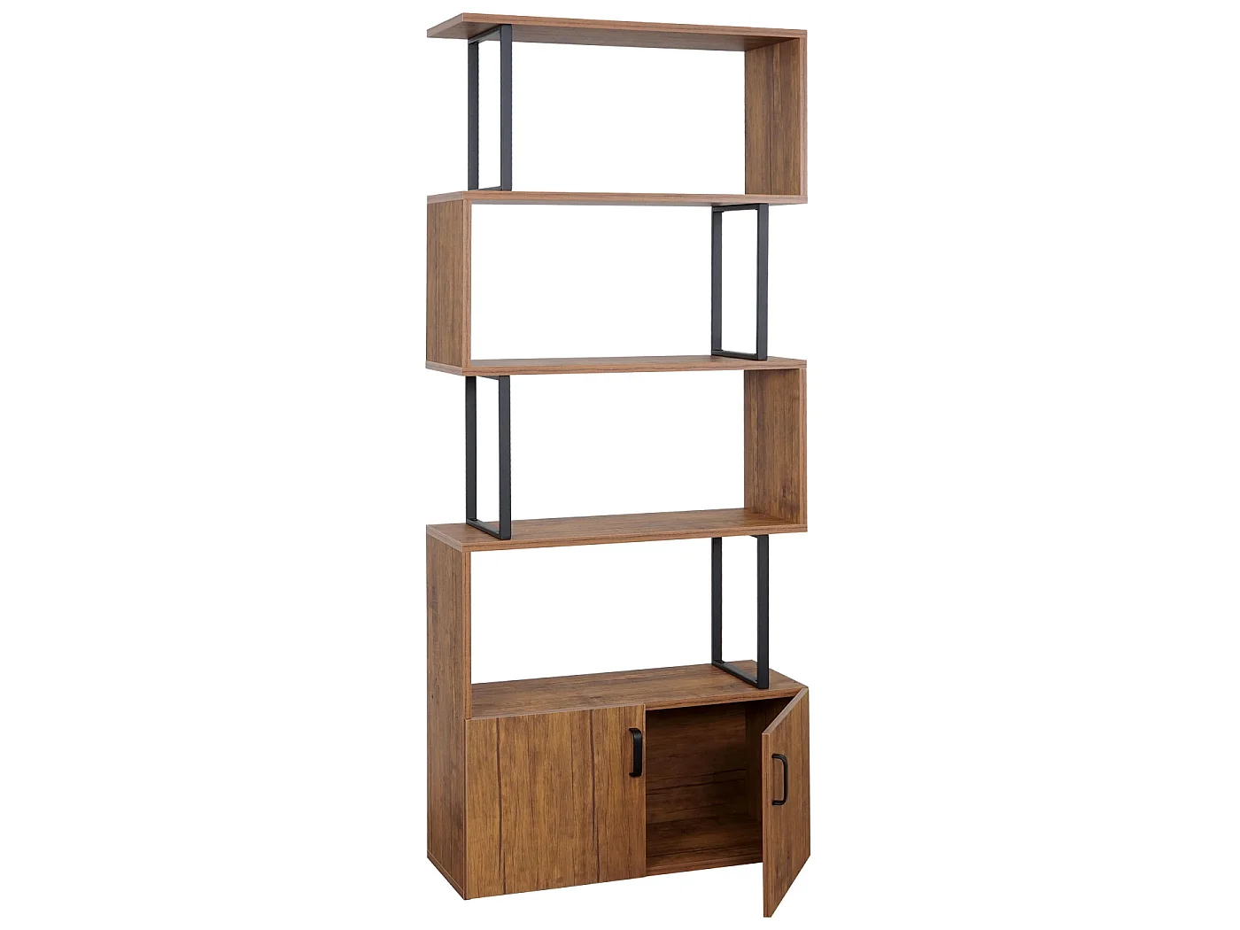 Étagère à livres MCW-A27,  aspect chêne