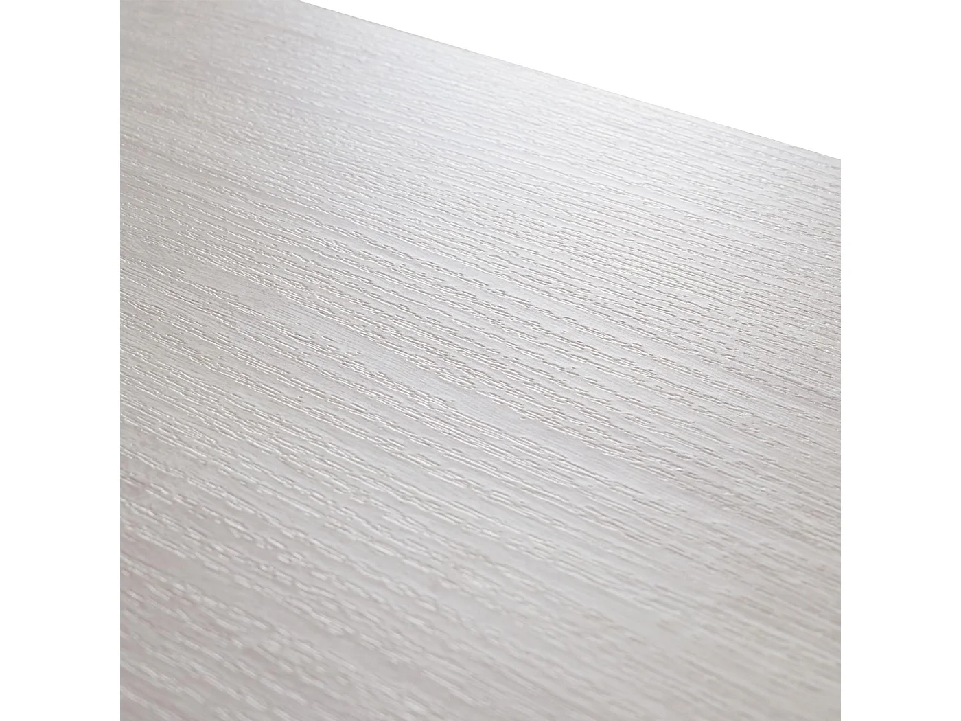 Boekenkast MCW-A27,  eiken look, wit metaal