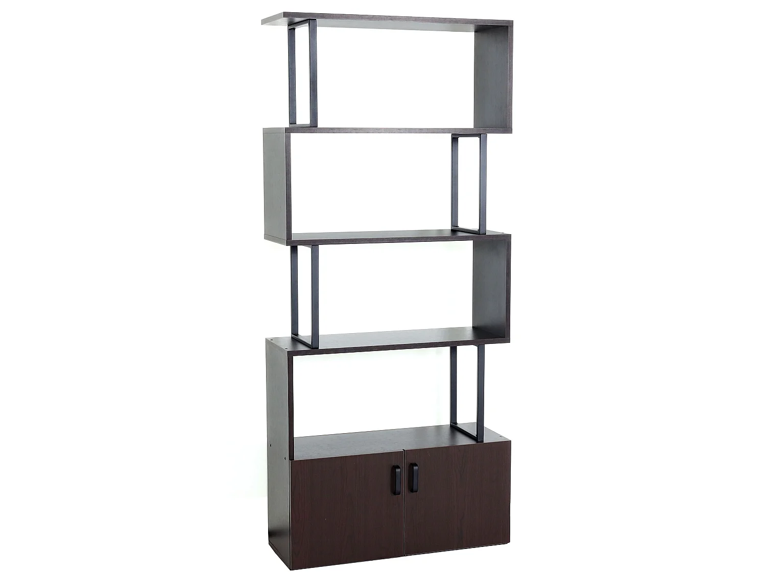 Étagère à livres MCW-A27,  brun foncé