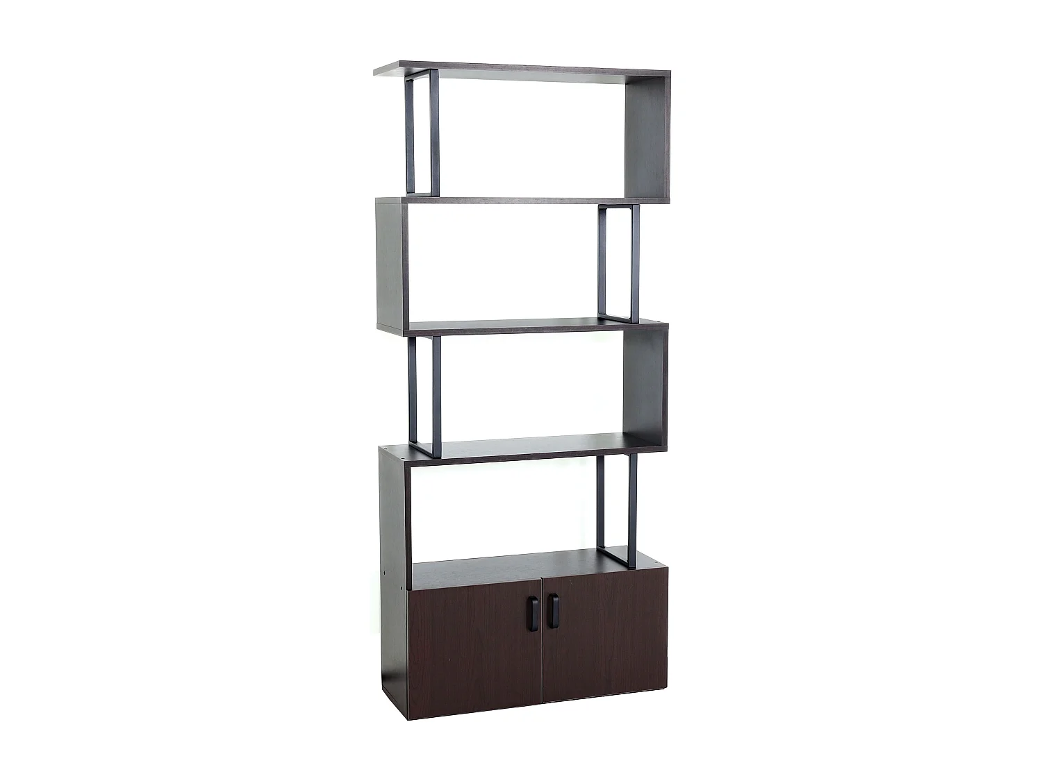 Étagère à livres MCW-A27,  brun foncé