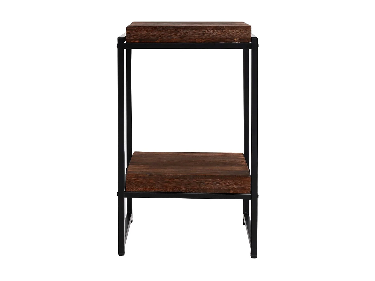 Flower table MCW-K71,  dark brown, 61cm