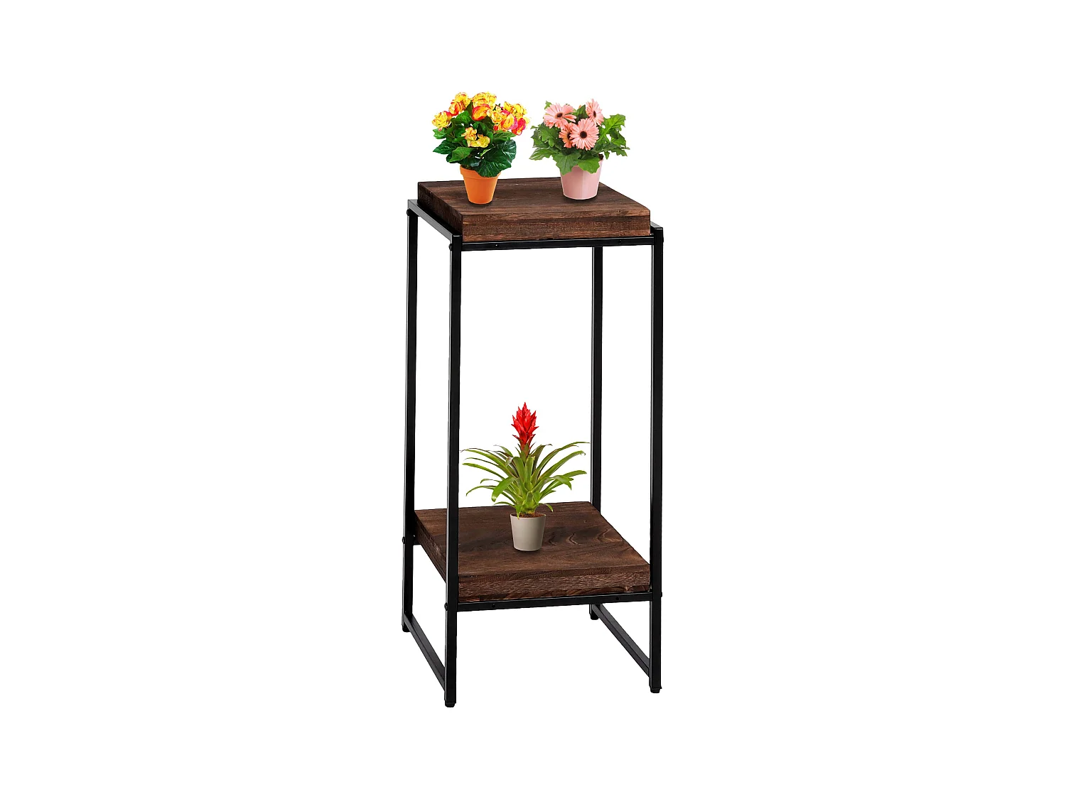 Bloemtafel MCW-K71,  donkerbruin, 82cm