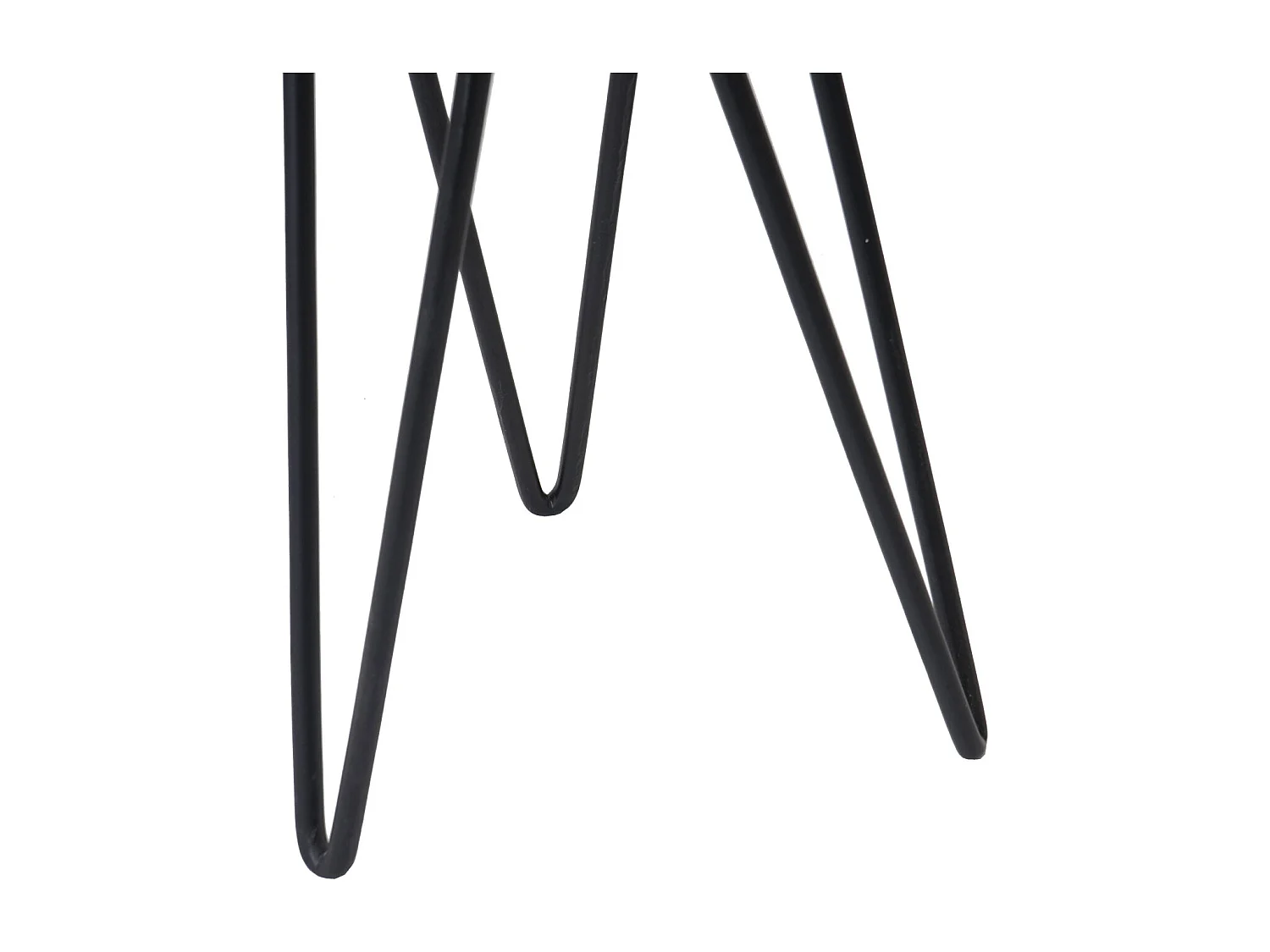 Table d'appoint MCW-A80 (lot de 2), 2x table d'appoint MCW-A80, table de nuit, design industriel, bois véritable, Ø35cm