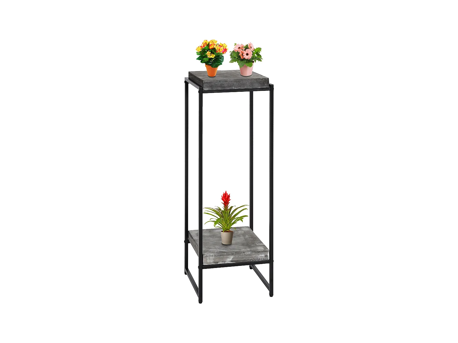 Bloemtafel MCW-K71,  donkergrijs, 101cm