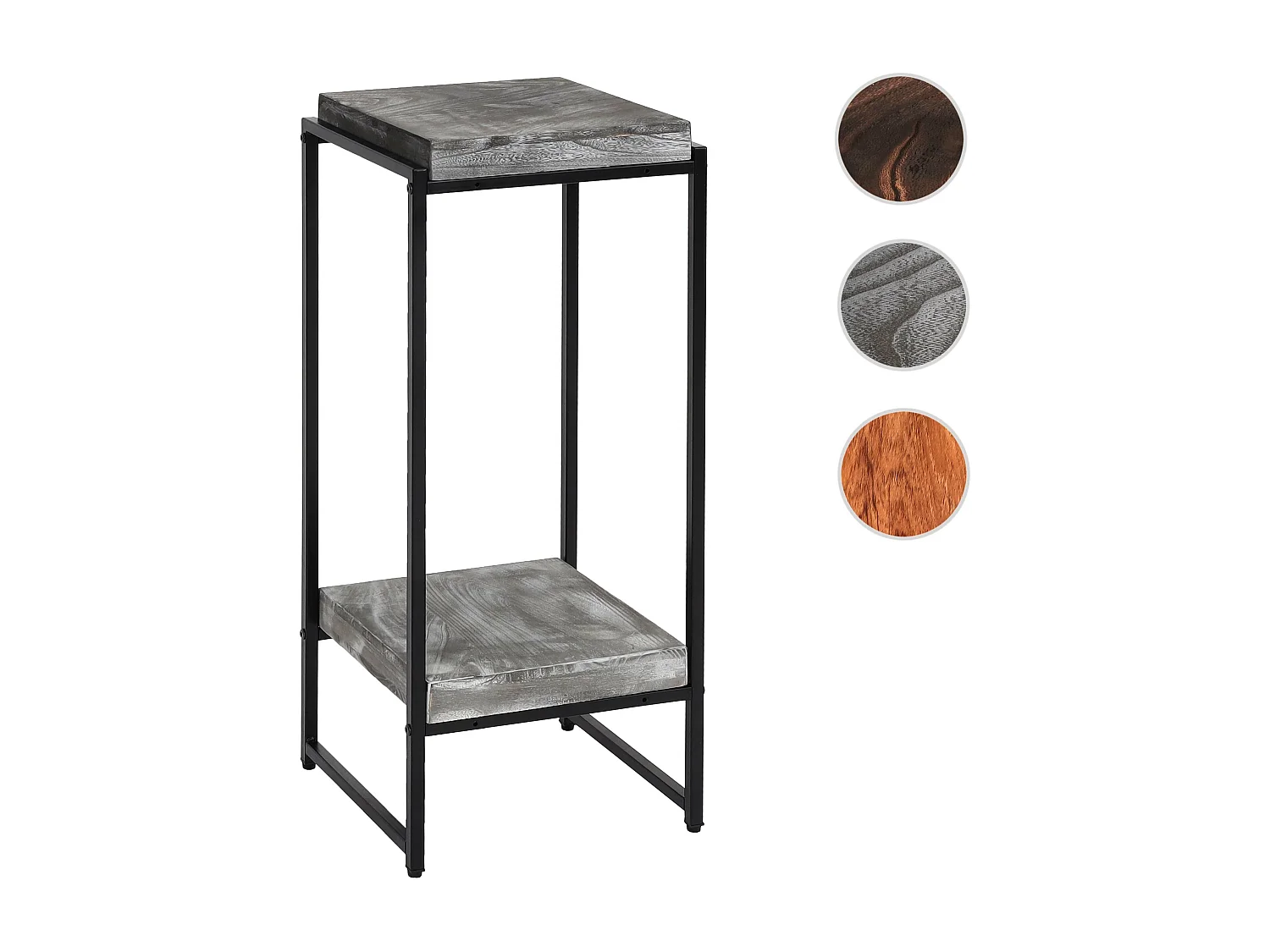 Table pour fleurs MCW-K71,  gris foncé, 82cm