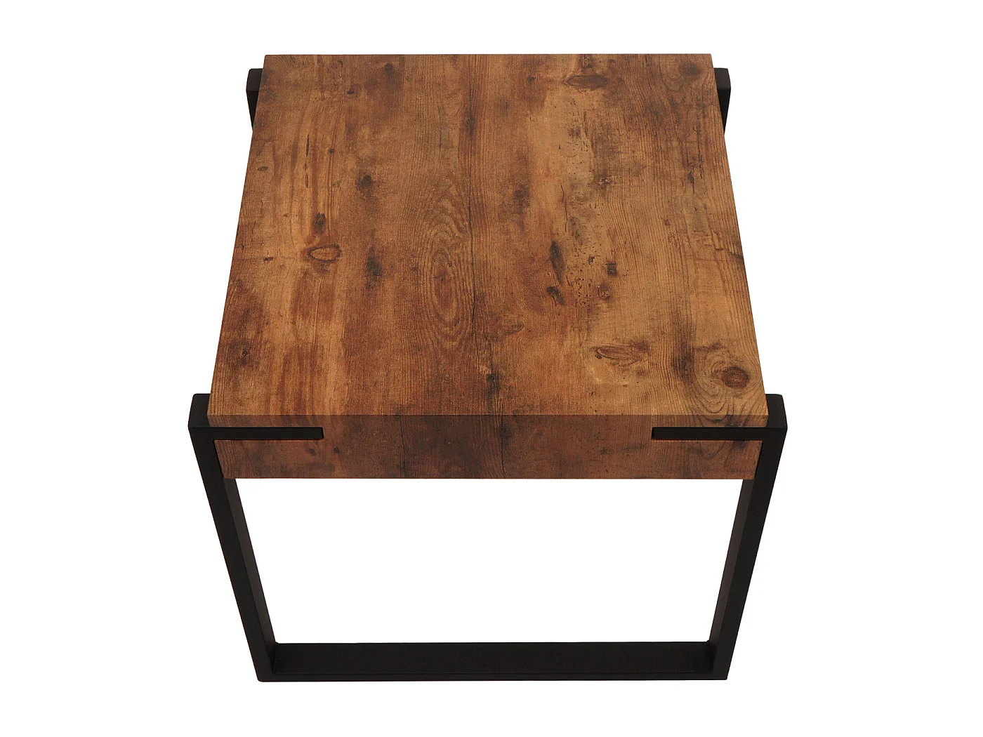 Table d'appoint MCW-L53,  chêne sauvage foncé