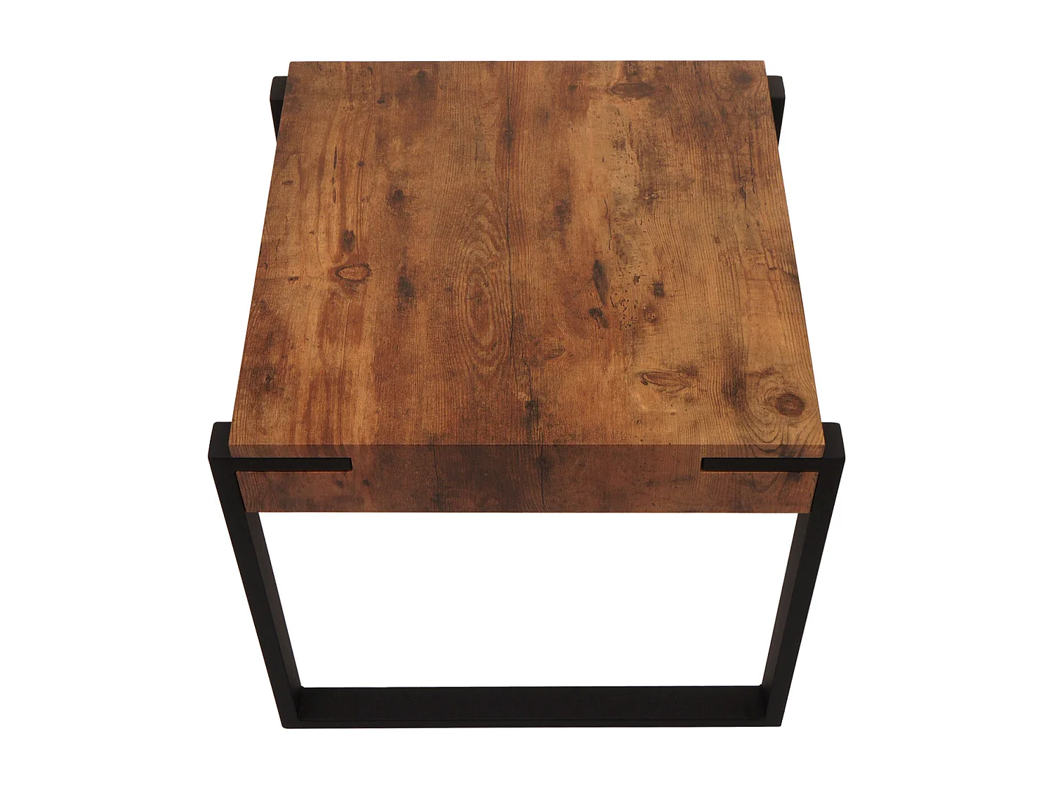 Table d'appoint MCW-L53,  chêne sauvage foncé