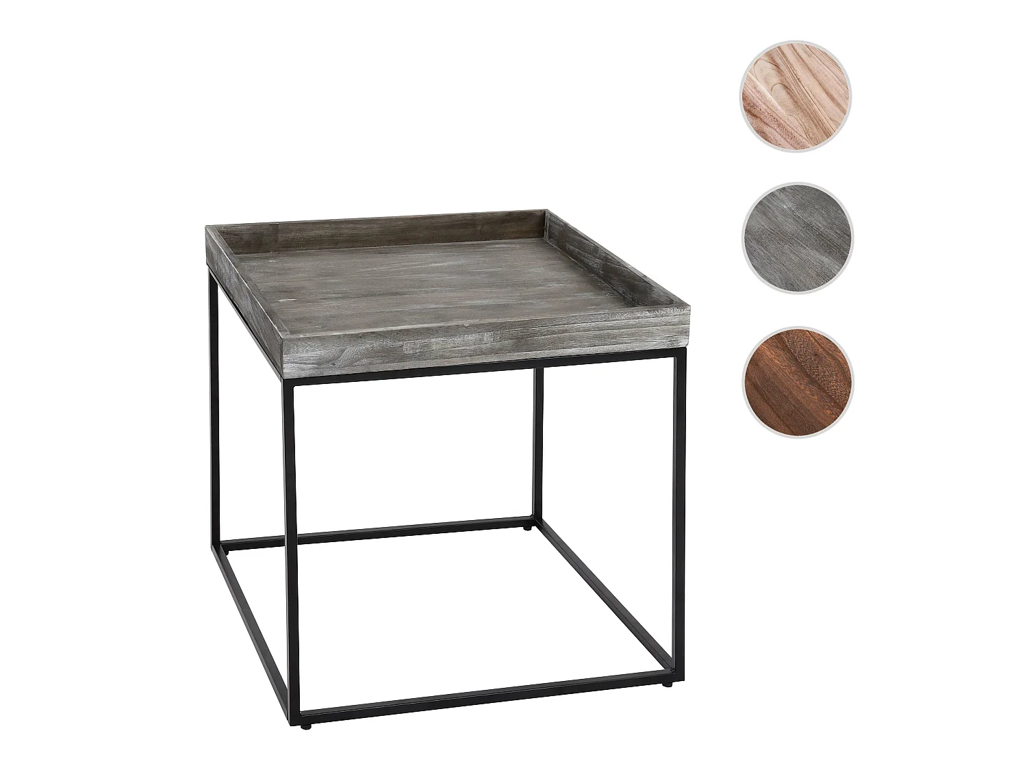 Stolik boczny MCW-K71,  ciemnoszary