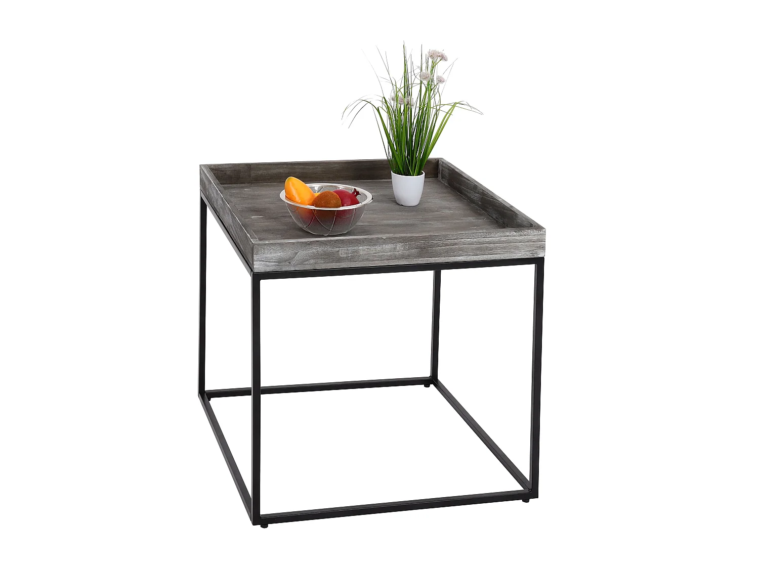 Table d'appoint MCW-K71,  gris foncé
