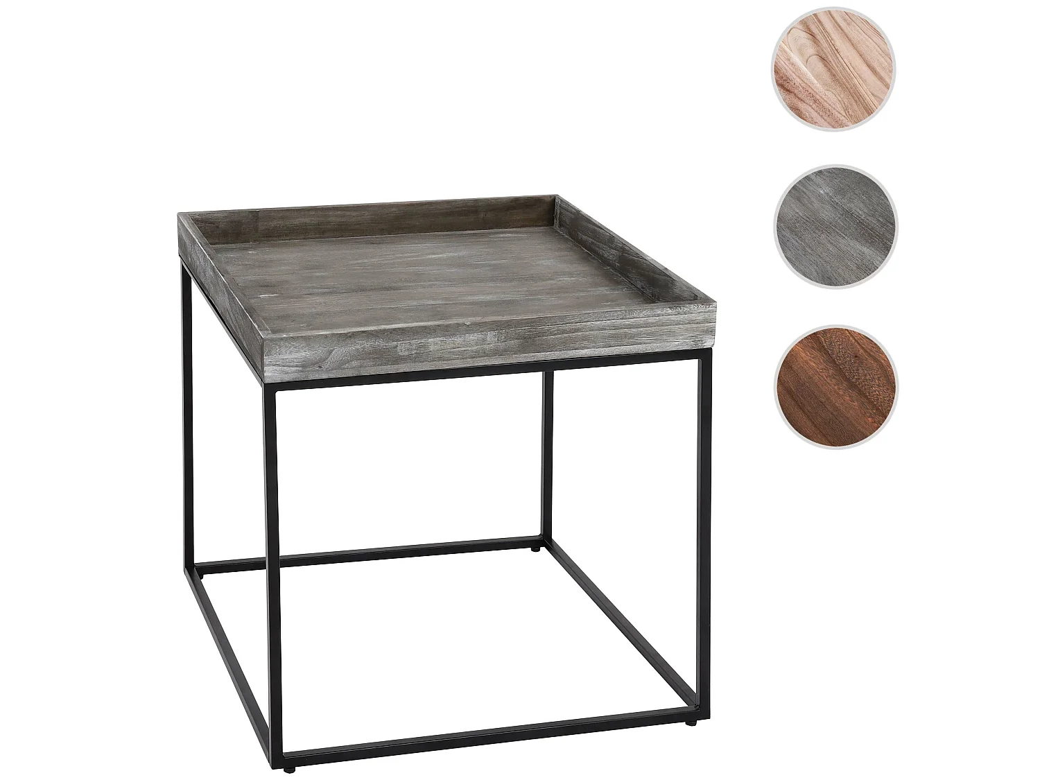 Bijzettafel MCW-K71,  donkergrijs