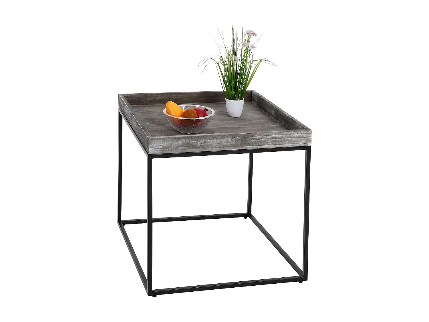 Table d'appoint MCW-K71,  gris foncé