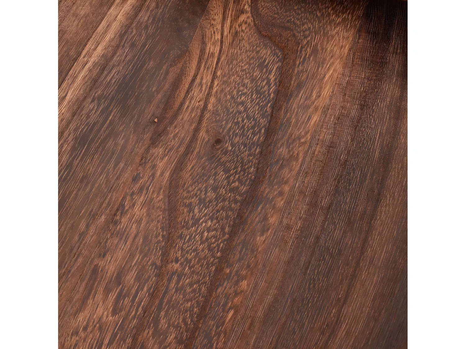 Stolik boczny MCW-K71,  ciemny brąz