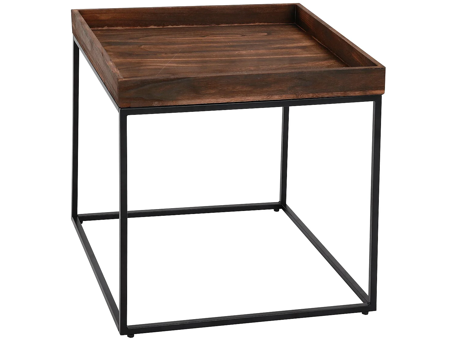 Table d'appoint MCW-K71,  brun foncé