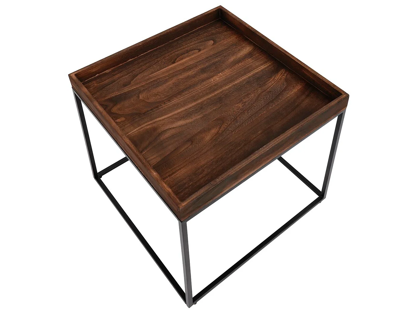 Table d'appoint MCW-K71,  brun foncé