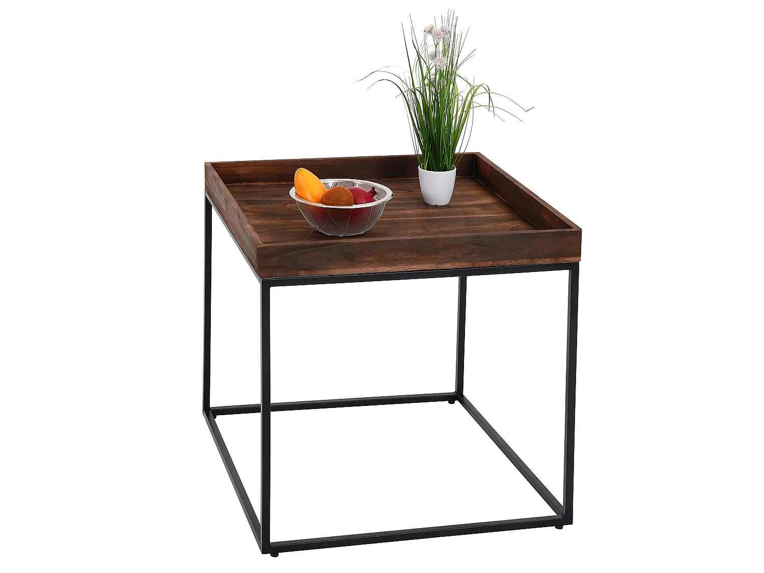 Side table MCW-K71,  dark brown