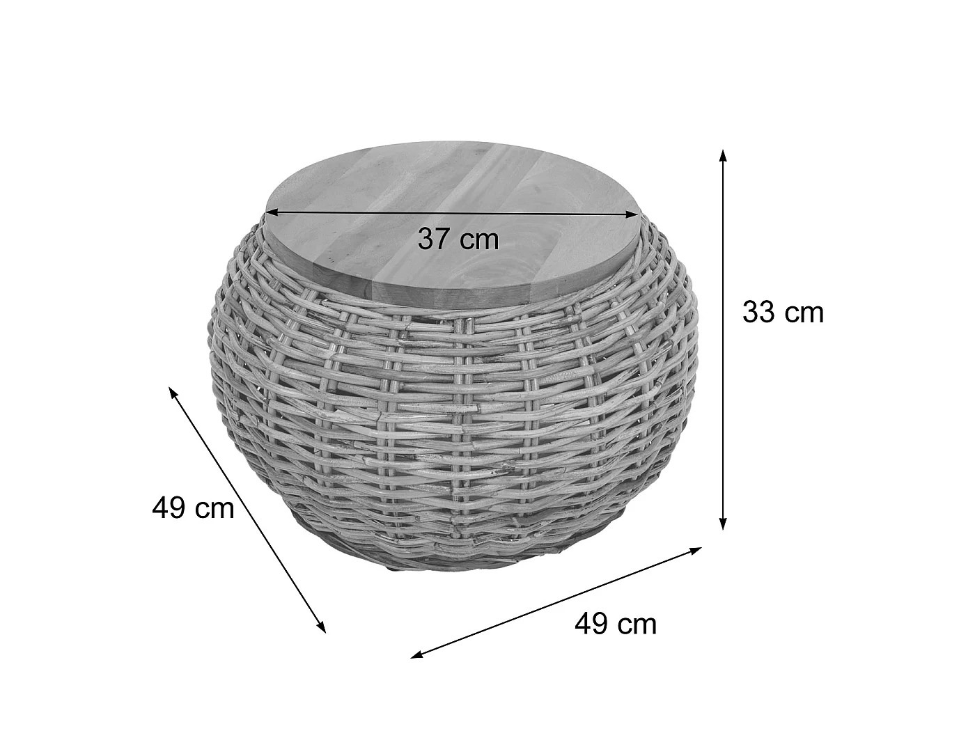 Table d'appoint MCW-M30