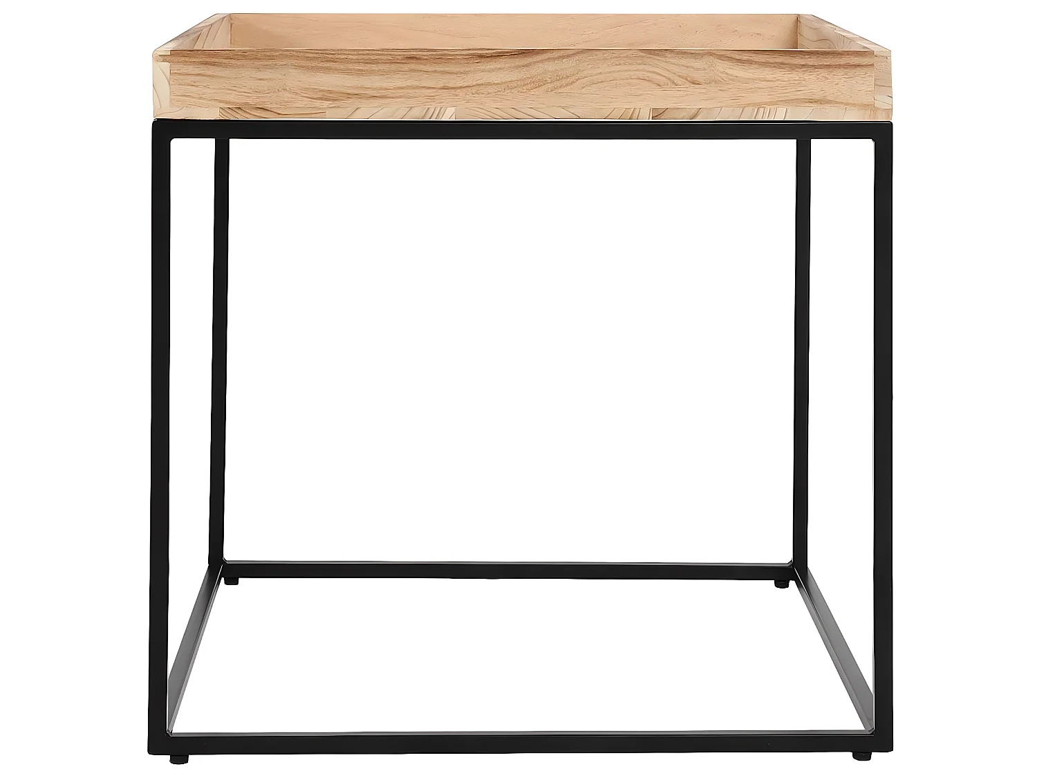 Stolik boczny MCW-K71,  kolor naturalny