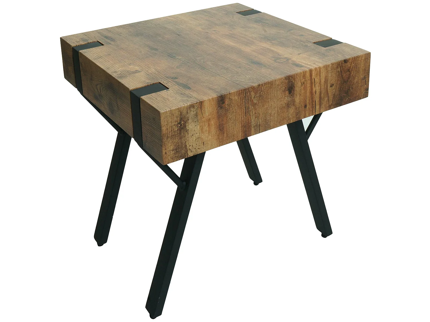 Bijzettafel MCW-L54,  donker wild eiken