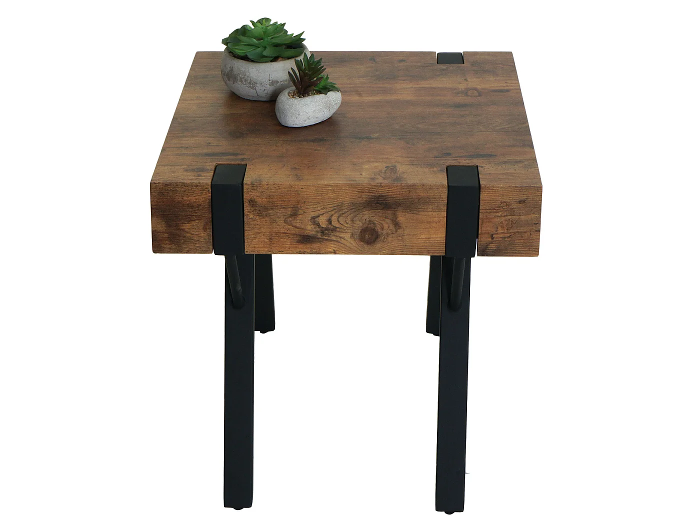 Bijzettafel MCW-L54,  donker wild eiken