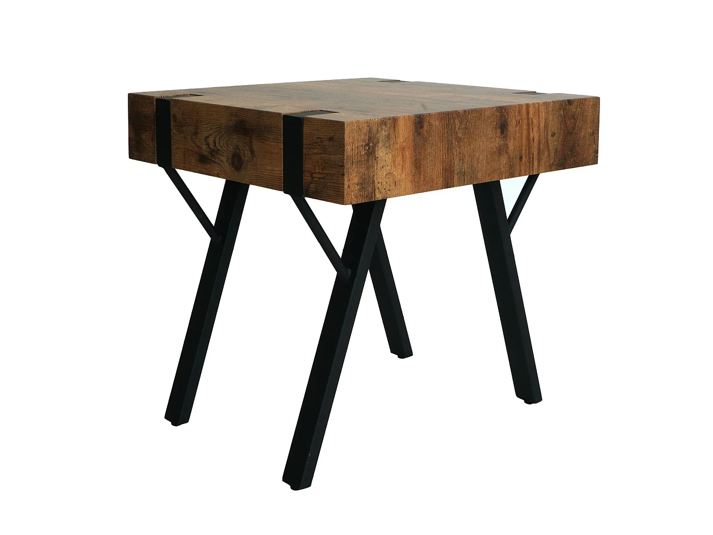 Table d'appoint MCW-L54,  chêne sauvage foncé