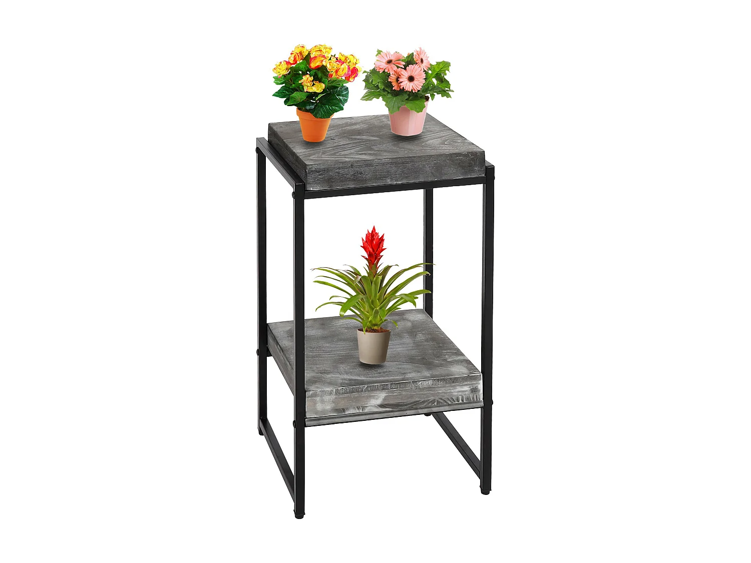 Table pour fleurs MCW-K71,  gris foncé, 61cm