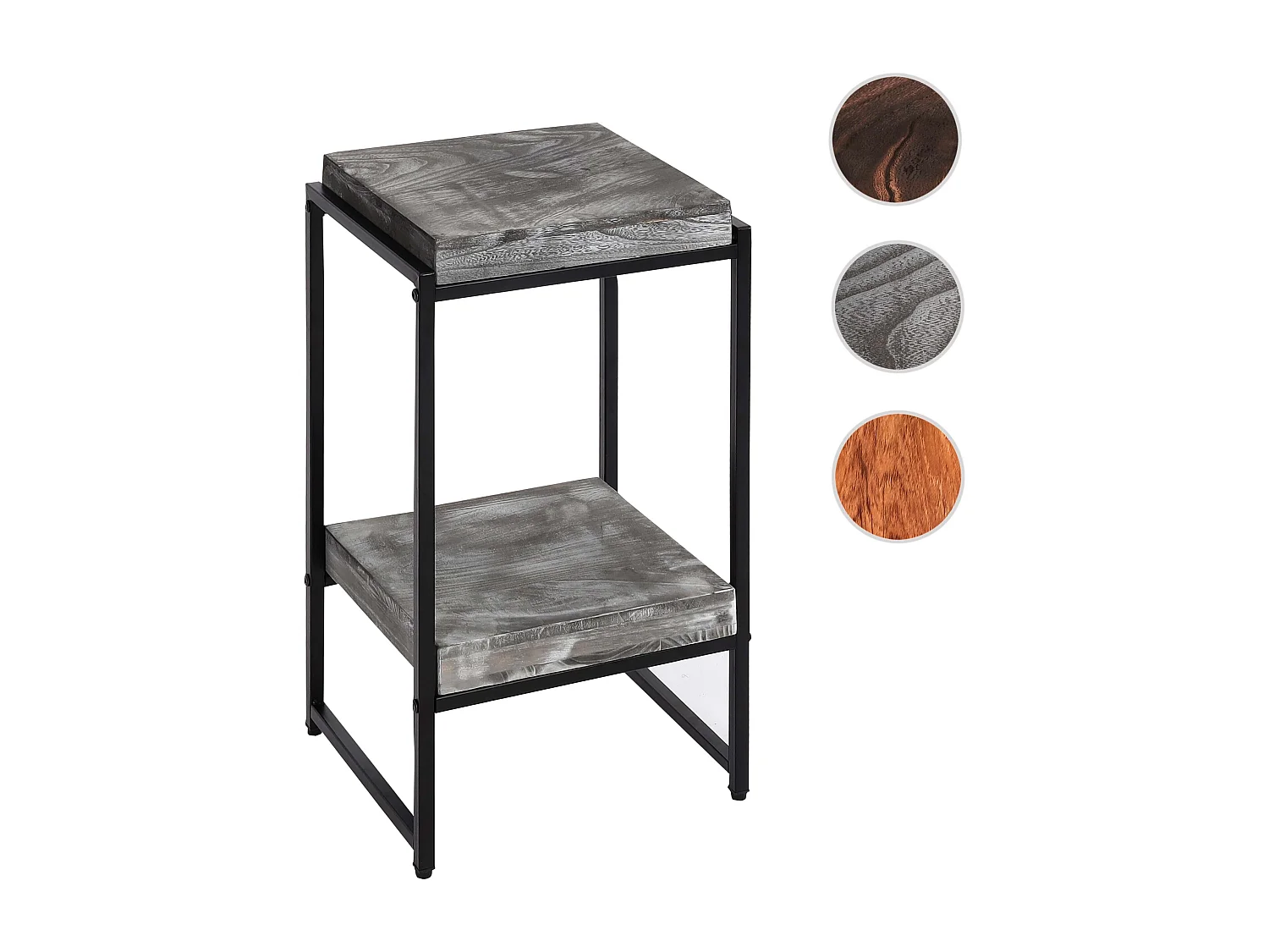 Flower table MCW-K71,  dark grey, 61cm