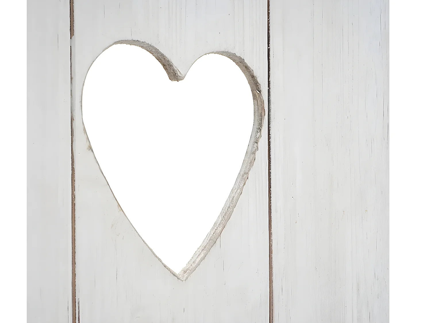 Étagère murale MCW-D42 Bois massif shabby,  70x40x10cm