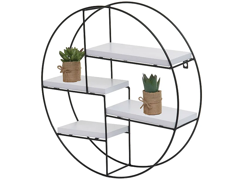 Étagère murale MCW-K76,  blanc