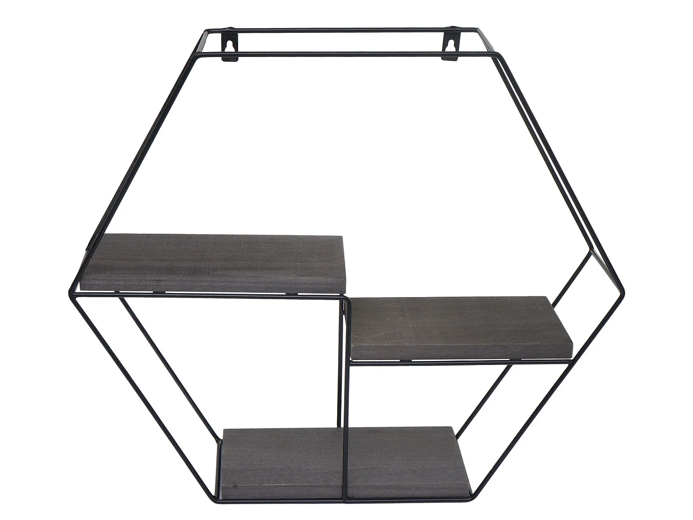 Étagère murale MCW-K76,  gris foncé