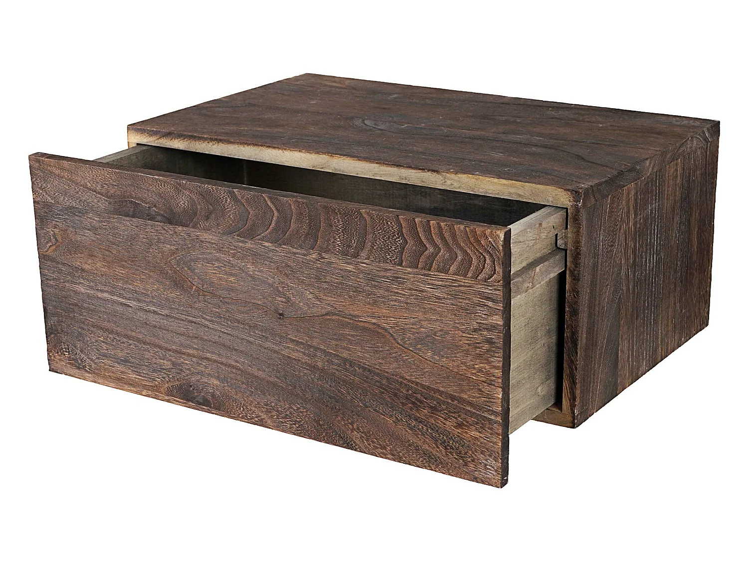 Étagère murale MCW-C55,  brun foncé