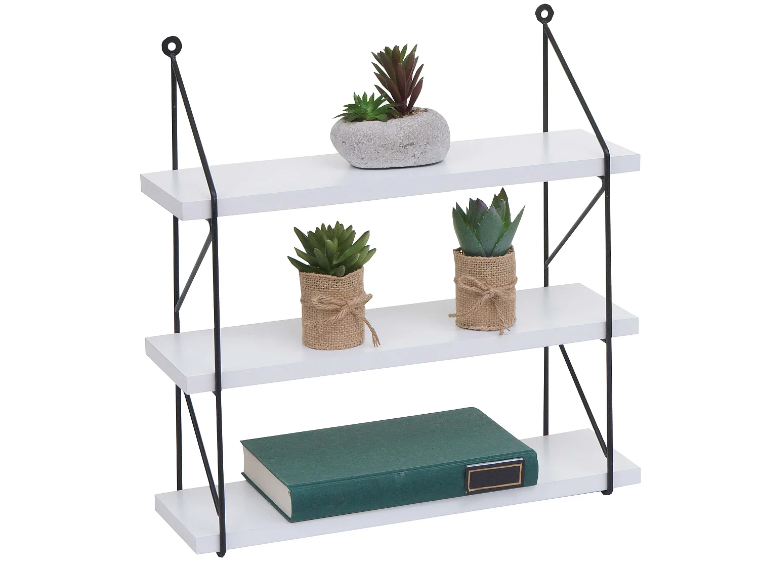 Étagère murale MCW-K78,  blanc