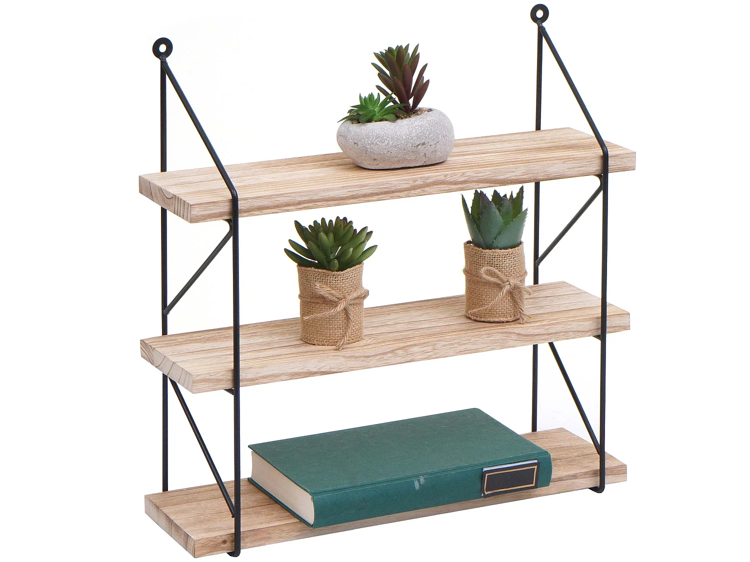 Étagère murale MCW-K78,  naturel