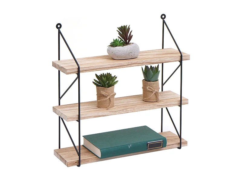 Étagère murale MCW-K78,  naturel