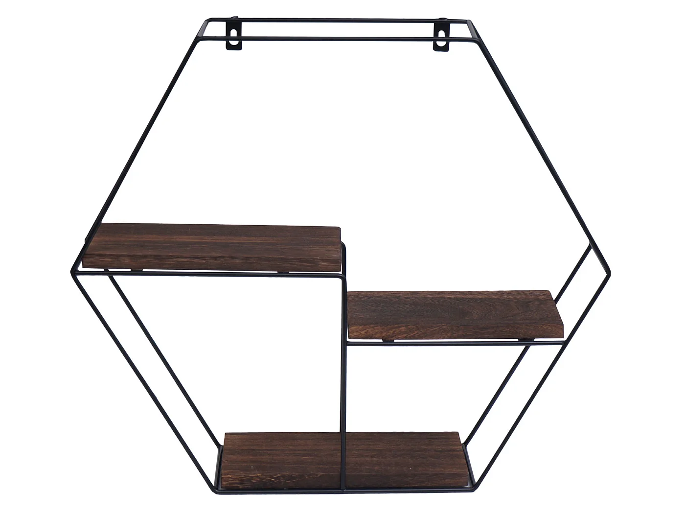 Étagère murale MCW-K76,  brun foncé