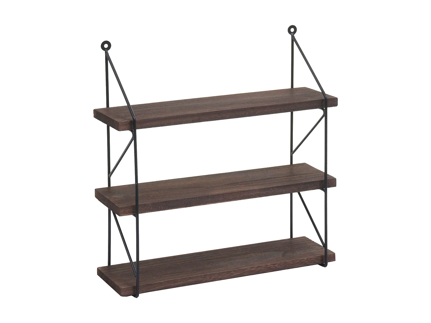 Wandplank MCW-K78,  donkerbruin