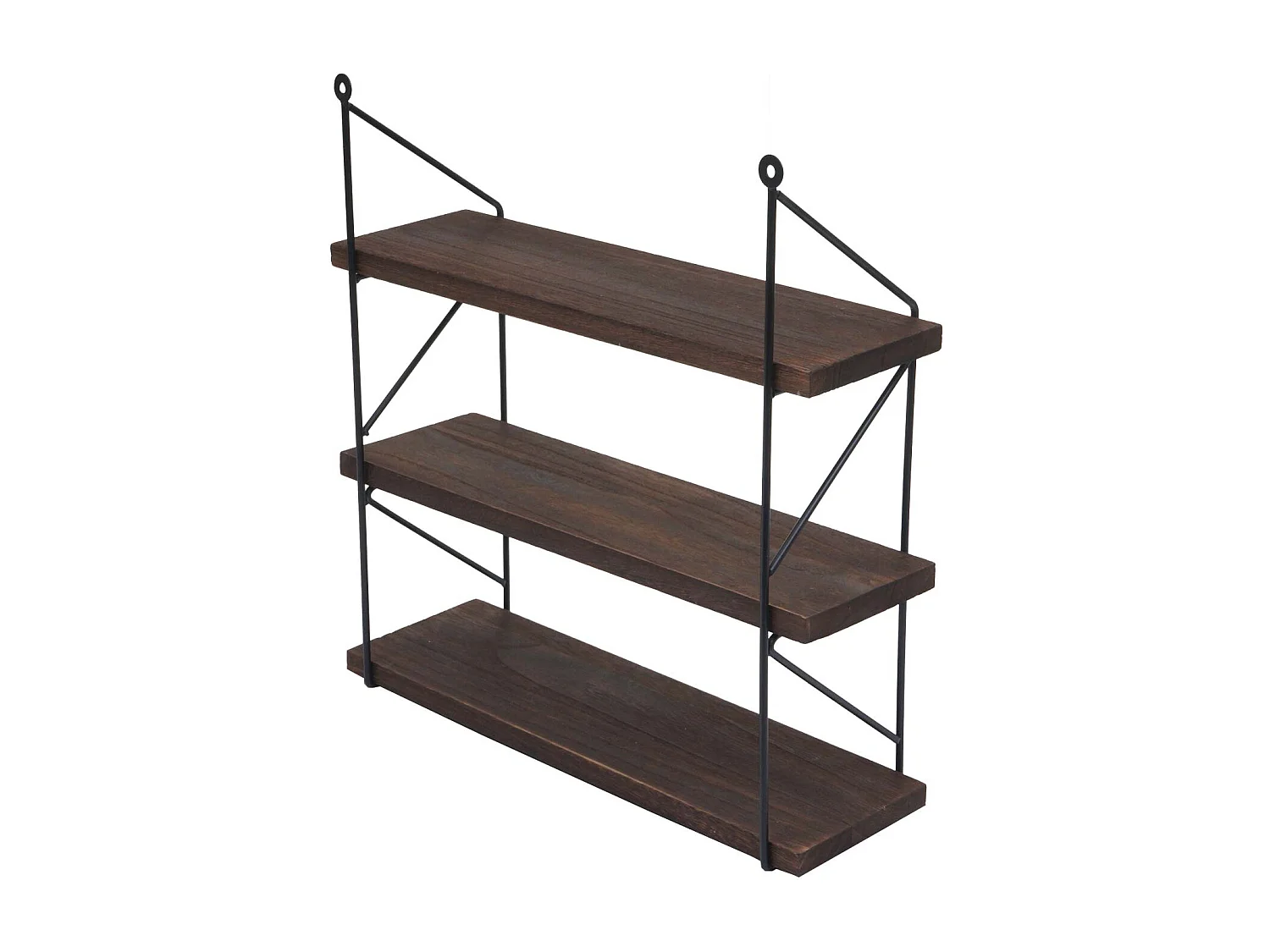 Wandplank MCW-K78,  donkerbruin