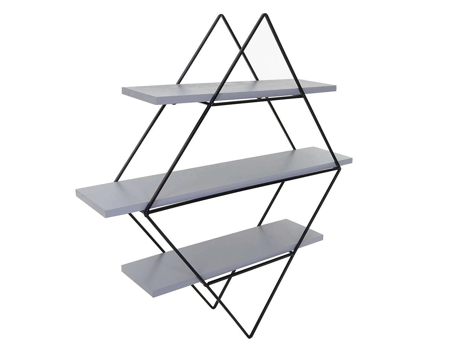 Półka ścienna MCW-A80,  szaro-niebieski