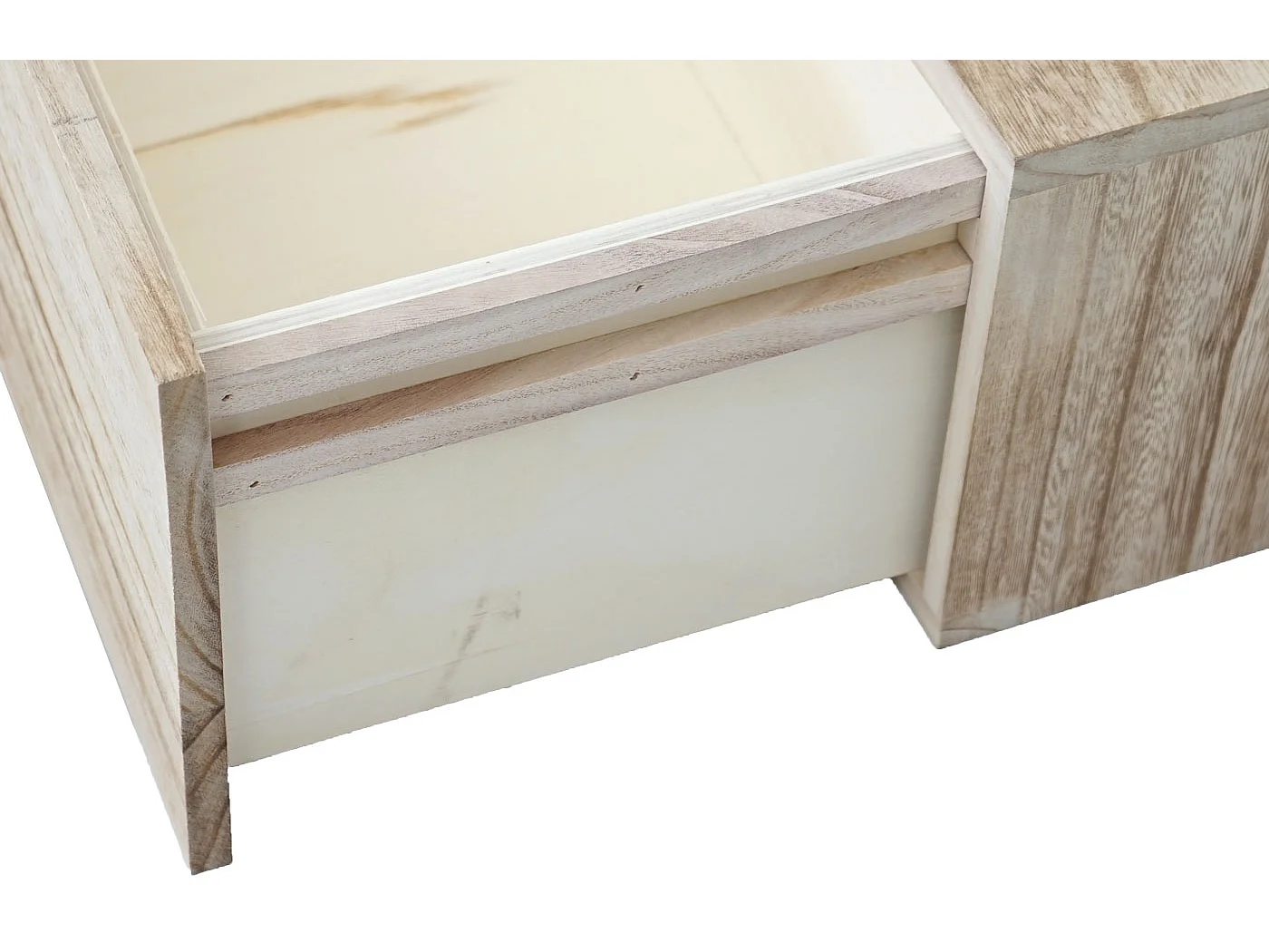 Étagère murale MCW-C55,  brun naturel