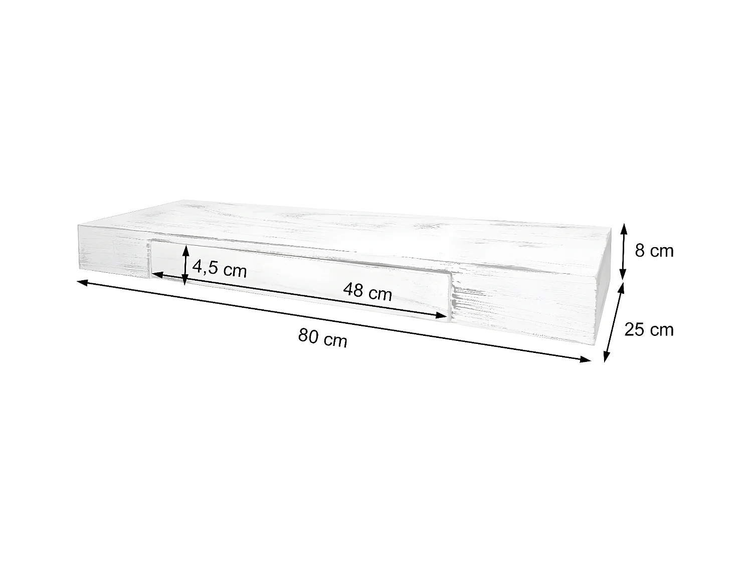 Wandrek MCW-H37 lade,  zwart