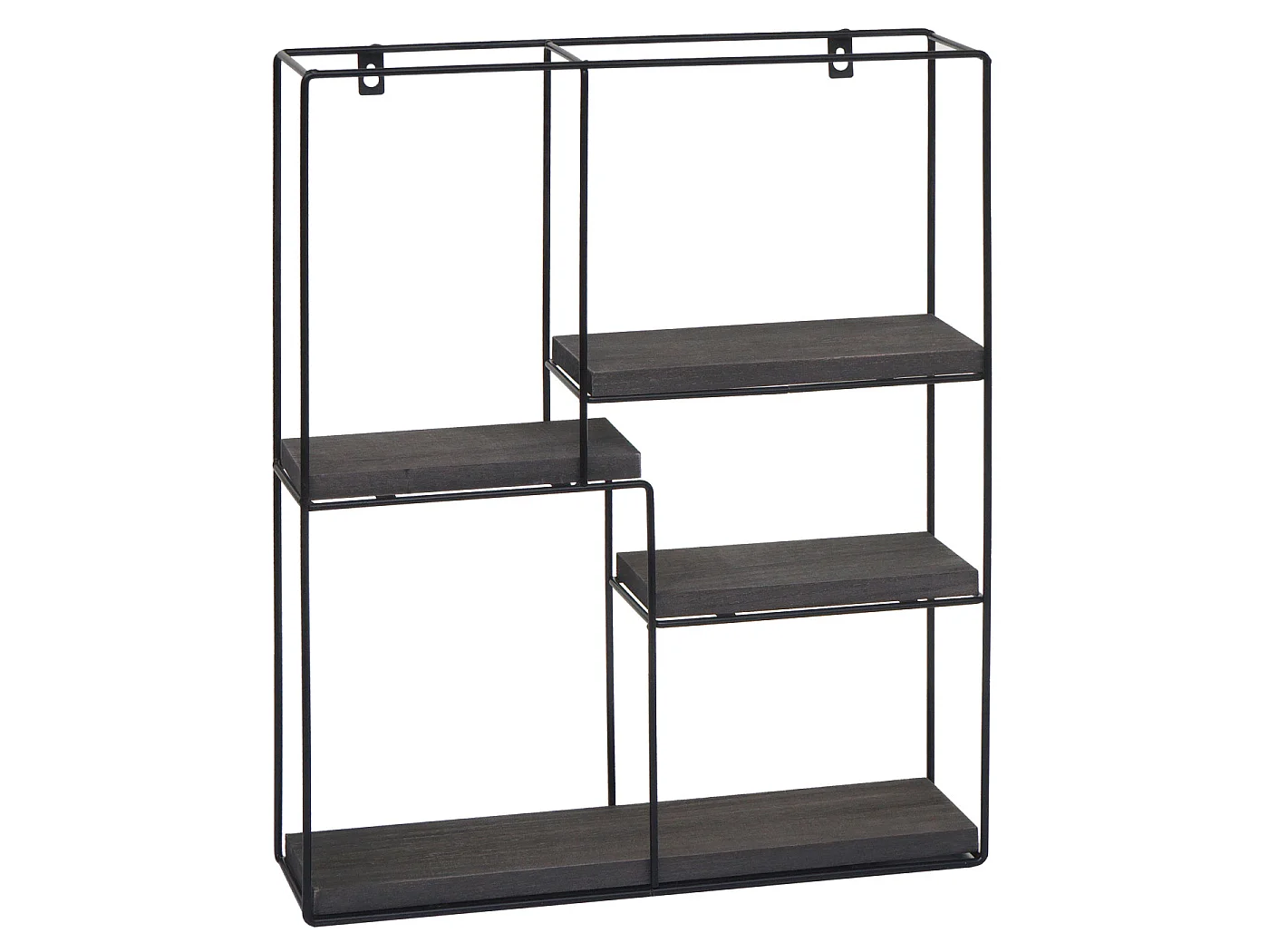 Wandplank MCW-K76,  donkergrijs